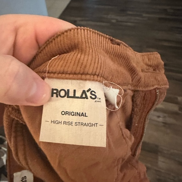 ROLLA'S High Rise Straight Corduroy Pants - Picture 2 of 3